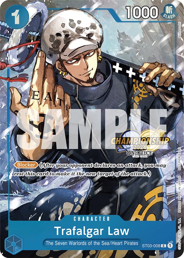Trafalgar Law (ST03-008) (CS 2024 Event Pack) [One Piece Promotion Cards] | Galaxy Games LLC