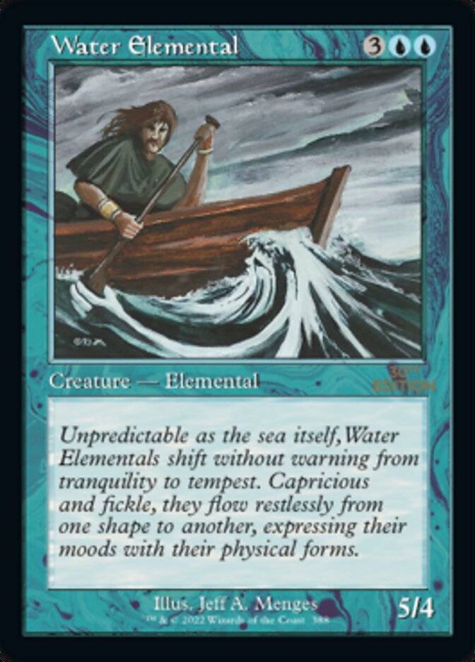Water Elemental (Retro) [30th Anniversary Edition] | Galaxy Games LLC