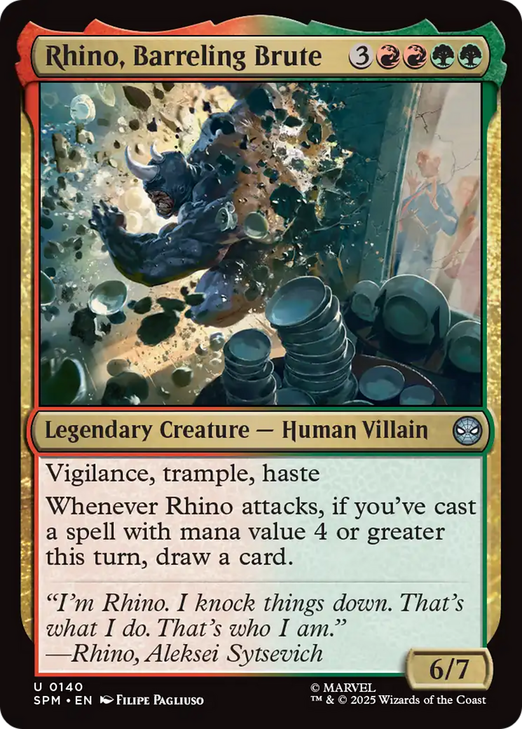 Rhino, Barreling Brute [Marvel's Spider-Man] | Galaxy Games LLC