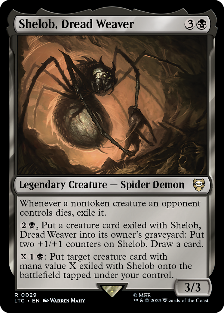 Shelob, Dread Weaver [The Lord of the Rings: Tales of Middle-Earth Commander] | Galaxy Games LLC