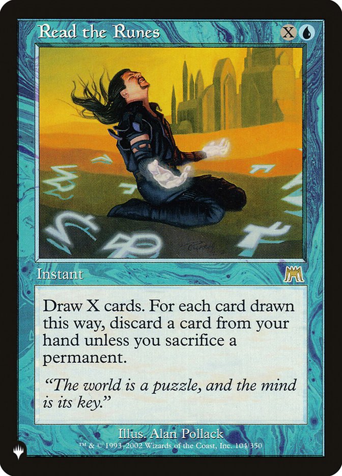 Read the Runes [The List] | Galaxy Games LLC