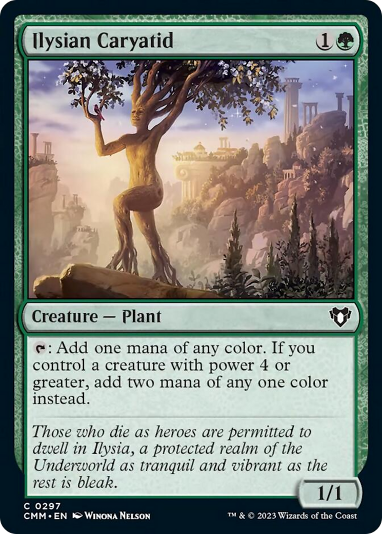 Ilysian Caryatid [Commander Masters] | Galaxy Games LLC