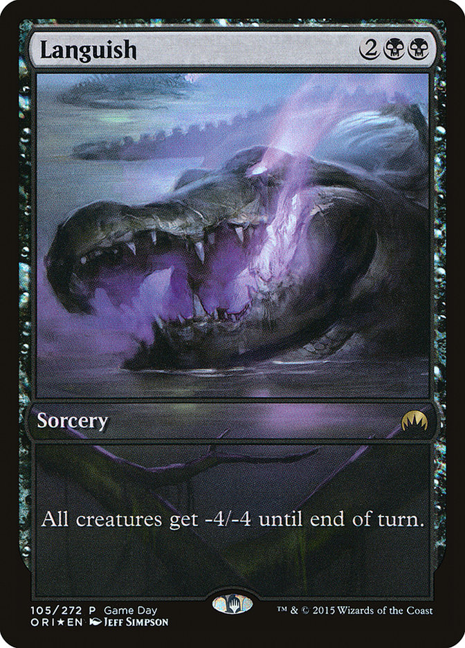 Languish (Game Day) (Full Art) [Magic Origins Promos] | Galaxy Games LLC