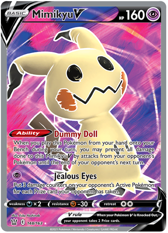 Mimikyu V (148/163) [Sword & Shield: Battle Styles] | Galaxy Games LLC