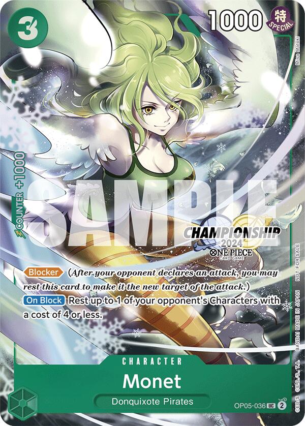 Monet (CS 2024 Event Pack Finalist) [One Piece Promotion Cards] | Galaxy Games LLC