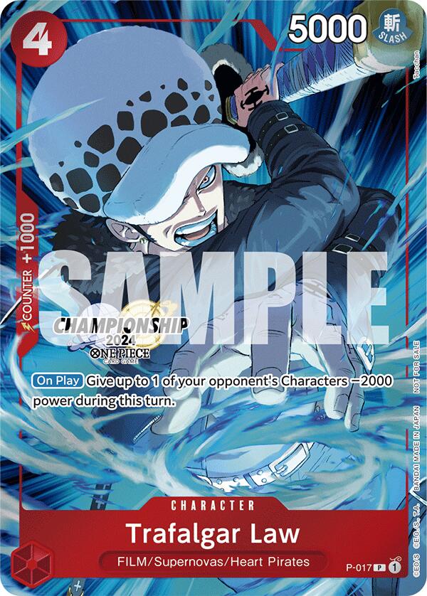 Trafalgar Law (CS 2024 Celebration Pack) [One Piece Promotion Cards] | Galaxy Games LLC