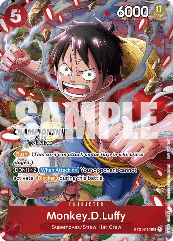 Monkey.D.Luffy (CS 2024 Celebration Pack) [One Piece Promotion Cards] | Galaxy Games LLC