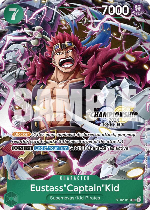 Eustass"Captain"Kid (CS 2024 Celebration Pack) [One Piece Promotion Cards] | Galaxy Games LLC