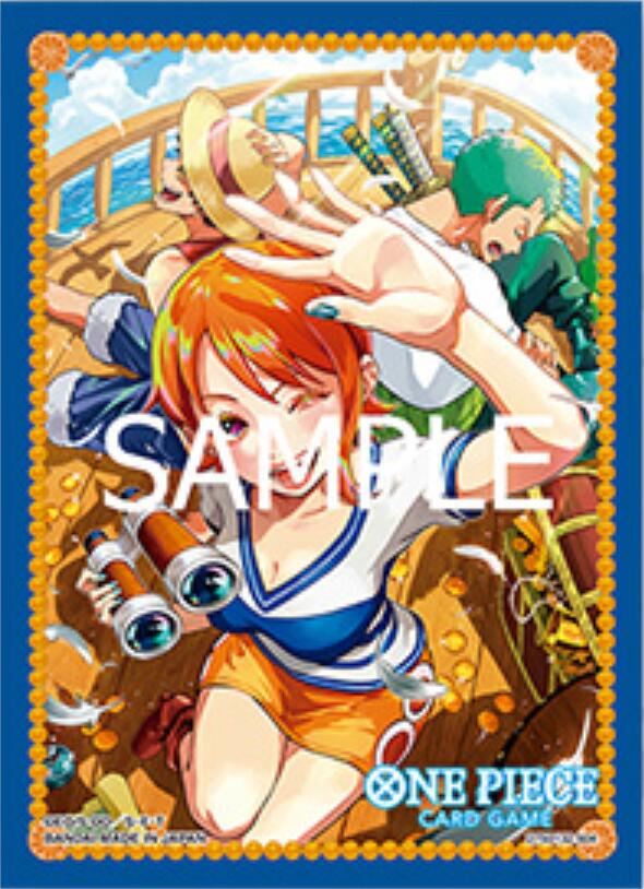 Bandai: 70ct Card Sleeves - Nami (Assortment 8) | Galaxy Games LLC