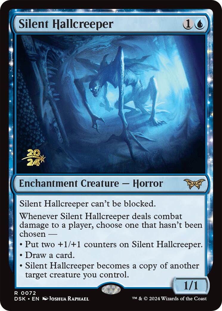 Silent Hallcreeper [Duskmourn: House of Horror Prerelease Promos] | Galaxy Games LLC