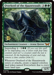 Overlord of the Hauntwoods [Duskmourn: House of Horror Prerelease Promos] | Galaxy Games LLC