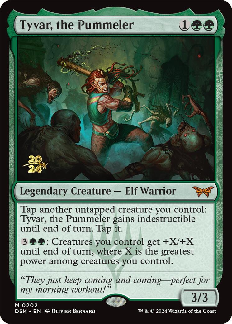 Tyvar, the Pummeler [Duskmourn: House of Horror Prerelease Promos] | Galaxy Games LLC