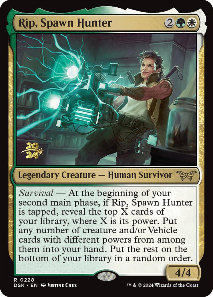 Rip, Spawn Hunter [Duskmourn: House of Horror Prerelease Promos] | Galaxy Games LLC