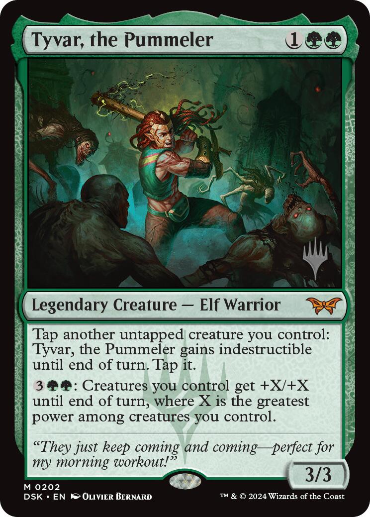 Tyvar, the Pummeler (Promo Pack) [Duskmourn: House of Horror Promos] | Galaxy Games LLC