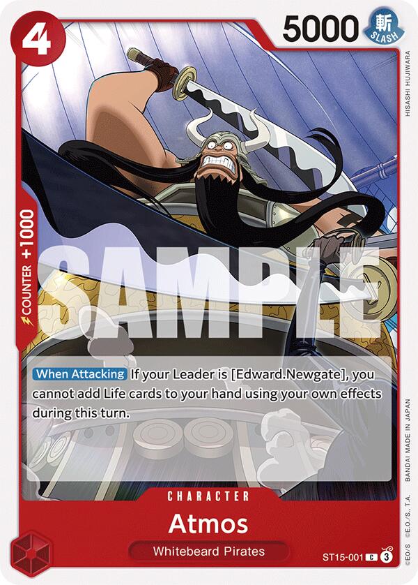 Atmos [Starter Deck: Red Edward.Newgate] | Galaxy Games LLC
