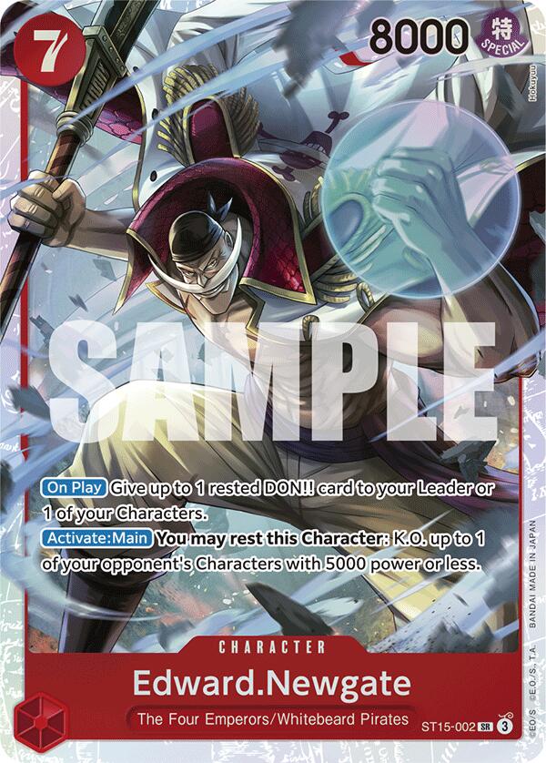 Edward.Newgate [Starter Deck: Red Edward.Newgate] | Galaxy Games LLC