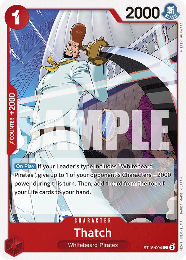 Thatch [Starter Deck: Red Edward.Newgate] | Galaxy Games LLC