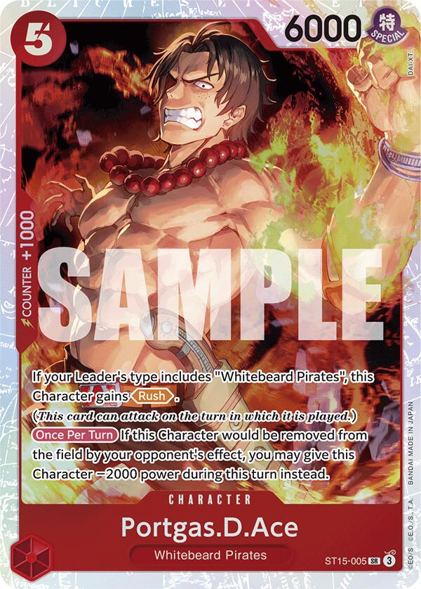 Portgas.D.Ace [Starter Deck: Red Edward.Newgate] | Galaxy Games LLC
