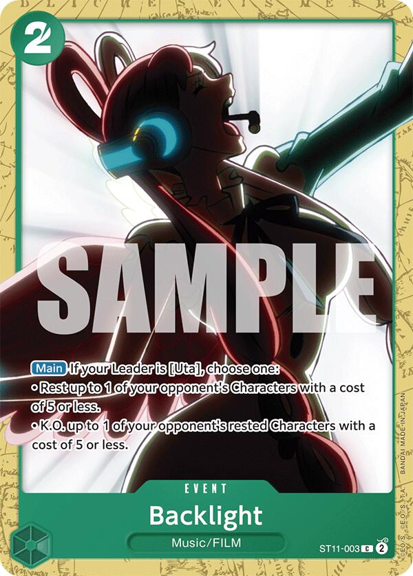 Backlight [Starter Deck: GREEN Uta] | Galaxy Games LLC