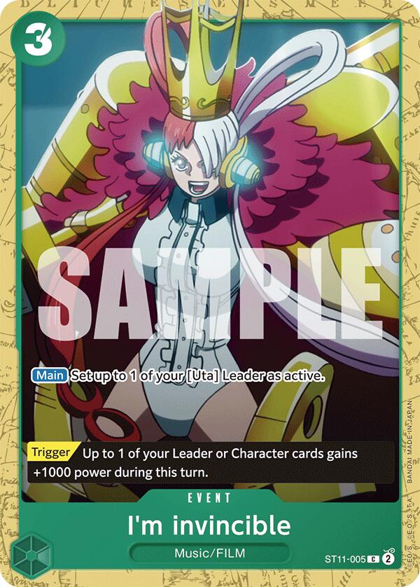 I'm invincible [Starter Deck: GREEN Uta] | Galaxy Games LLC