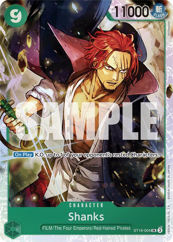 Shanks [Starter Deck: GREEN Uta] | Galaxy Games LLC