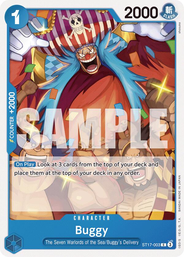 Buggy [Starter Deck: Blue Donquixote Doflamingo] | Galaxy Games LLC