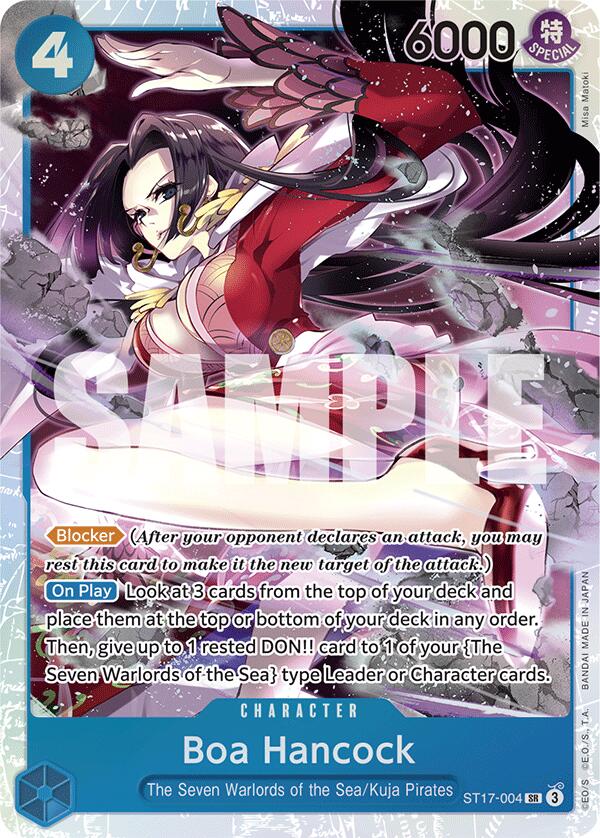 Boa Hancock [Starter Deck: Blue Donquixote Doflamingo] | Galaxy Games LLC