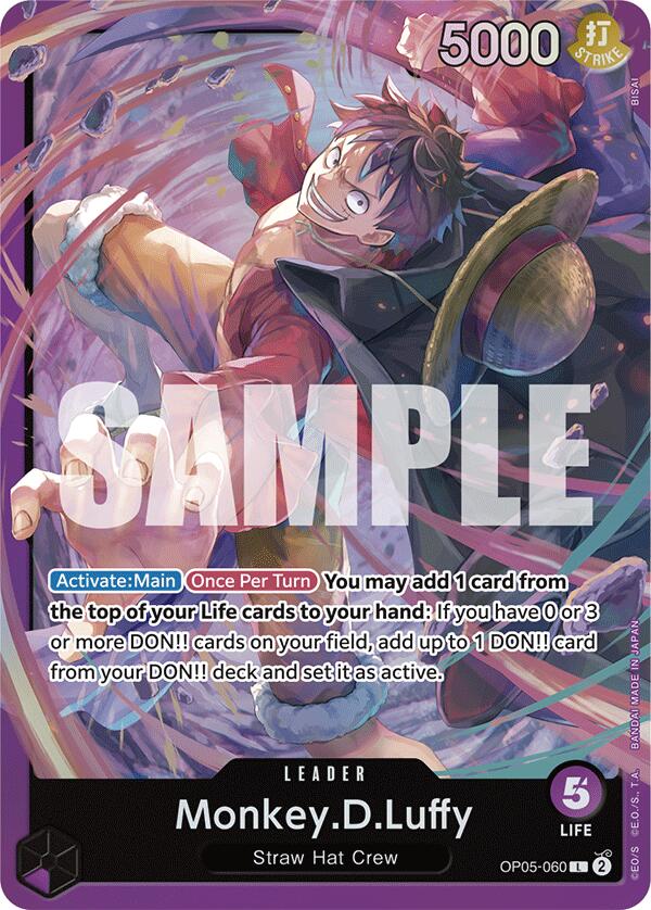 Monkey.D.Luffy [Starter Deck: Purple Monkey.D.Luffy] | Galaxy Games LLC