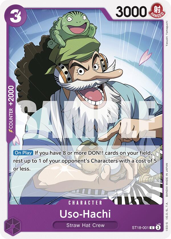 Uso-Hachi [Starter Deck: Purple Monkey.D.Luffy] | Galaxy Games LLC