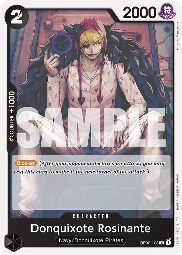 Donquixote Rosinante [Starter Deck: Black Smoker] | Galaxy Games LLC