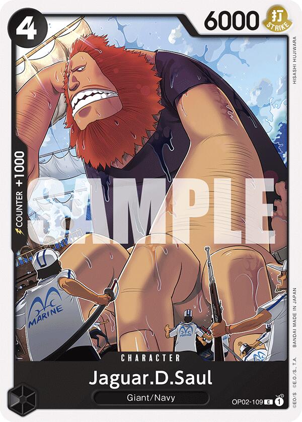 Jaguar.D.Saul [Starter Deck: Black Smoker] | Galaxy Games LLC