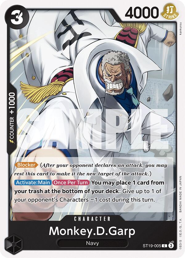 Monkey.D.Garp [Starter Deck: Black Smoker] | Galaxy Games LLC