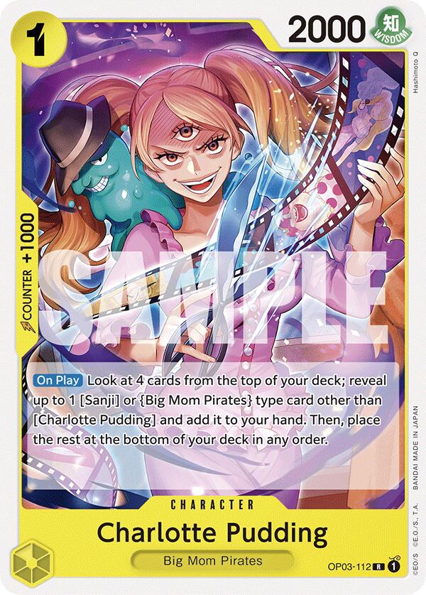 Charlotte Pudding [Starter Deck: Yellow Charlotte Katakuri] | Galaxy Games LLC
