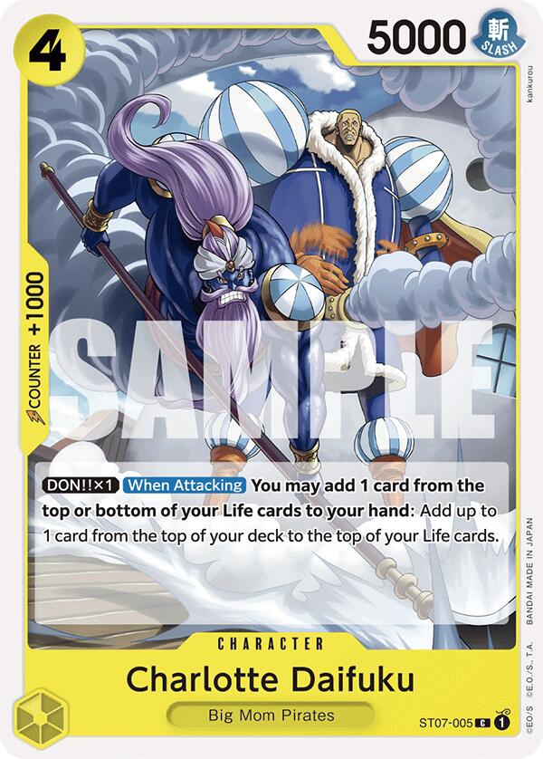 Charlotte Daifuku [Starter Deck: Yellow Charlotte Katakuri] | Galaxy Games LLC