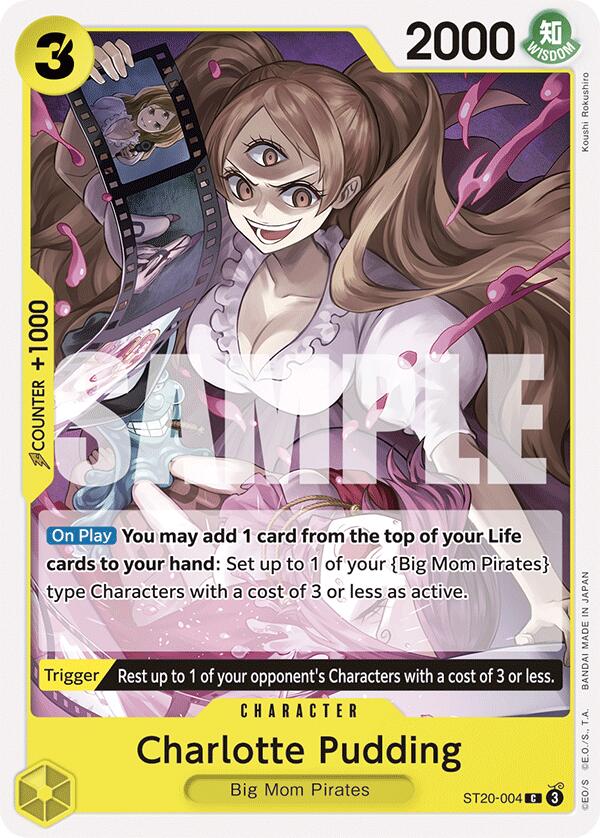 Charlotte Pudding [Starter Deck: Yellow Charlotte Katakuri] | Galaxy Games LLC