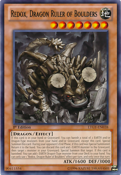 Redox, Dragon Ruler of Boulders [LTGY-EN038] Rare | Galaxy Games LLC