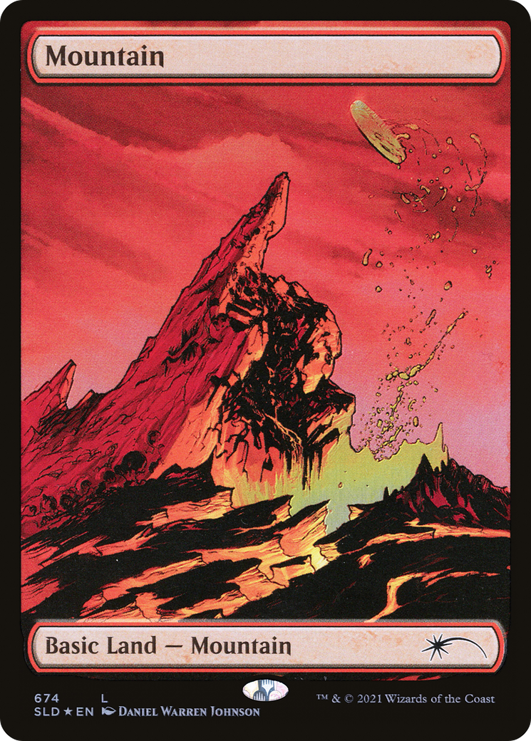 Mountain (674) [Secret Lair Drop Promos] | Galaxy Games LLC