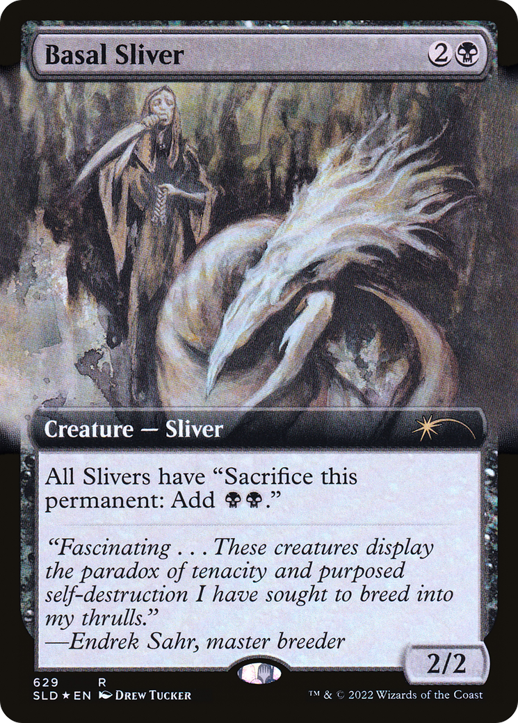 Basal Sliver (Extended Art) [Secret Lair Drop Promos] | Galaxy Games LLC