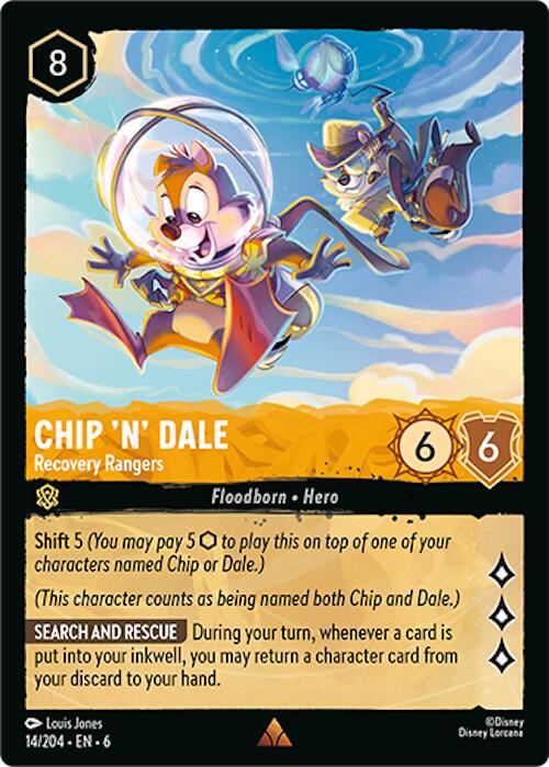 Chip 'n' Dale - Recovery Rangers (14/204) [Azurite Sea] | Galaxy Games LLC