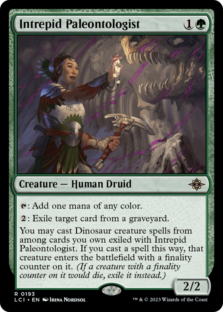 Intrepid Paleontologist [The Lost Caverns of Ixalan] | Galaxy Games LLC