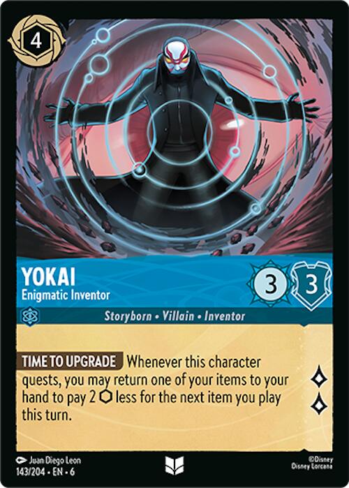 Yokai - Enigmatic Inventor (143/204) [Azurite Sea] | Galaxy Games LLC