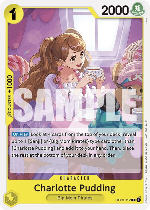 Charlotte Pudding (Tournament Pack 2024 Oct.-Dec.) [One Piece Promotion Cards] | Galaxy Games LLC