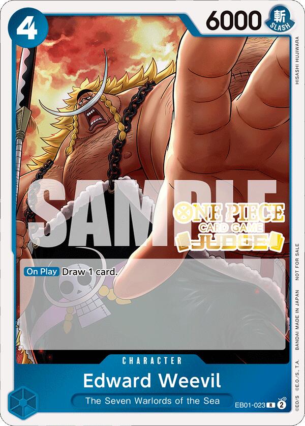 Edward Weevil (Judge Pack Vol. 4) [One Piece Promotion Cards] | Galaxy Games LLC