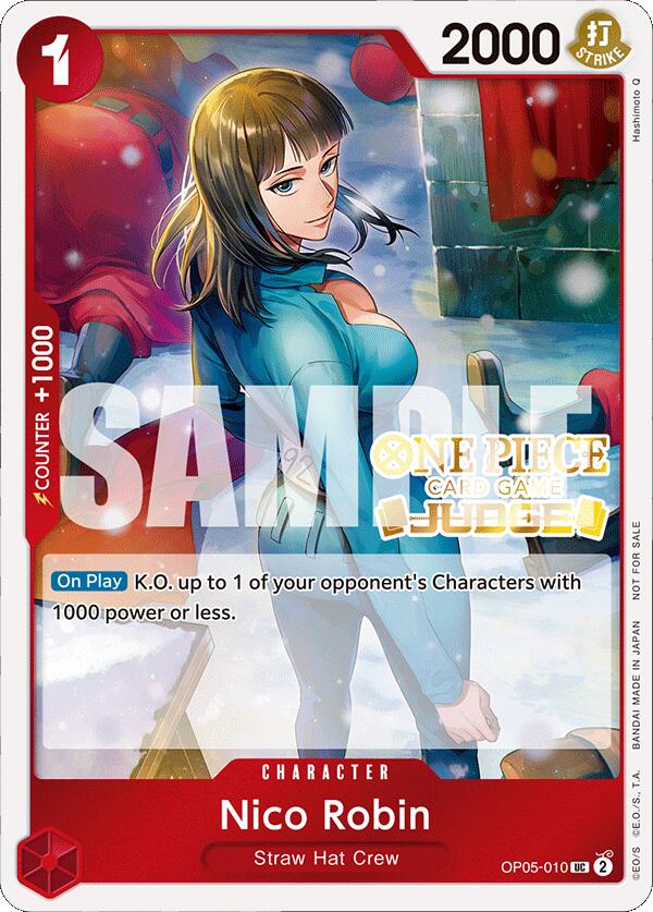 Nico Robin (Judge Pack Vol. 4) [One Piece Promotion Cards] | Galaxy Games LLC