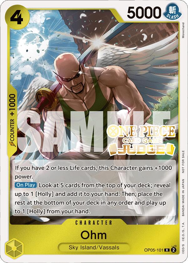 Ohm (Judge Pack Vol. 4) [One Piece Promotion Cards] | Galaxy Games LLC