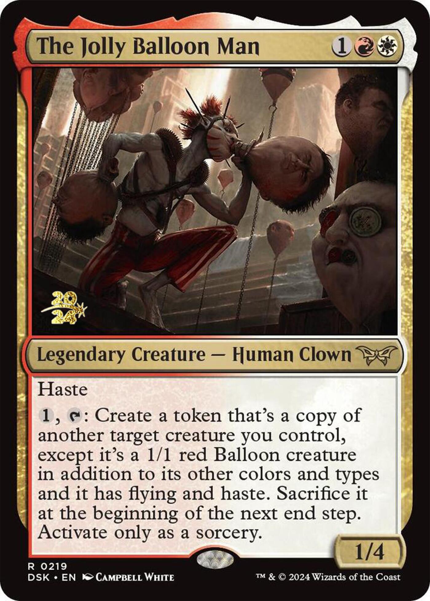 The Jolly Balloon Man [The Lost Caverns of Ixalan Prerelease Cards] | Galaxy Games LLC