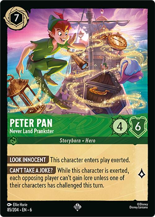 Peter Pan - Never Land Prankster (85/204) [Azurite Sea] | Galaxy Games LLC