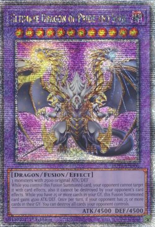 Ultimate Dragon of Pride and Soul [ROTA-EN000] Quarter Century Secret Rare | Galaxy Games LLC