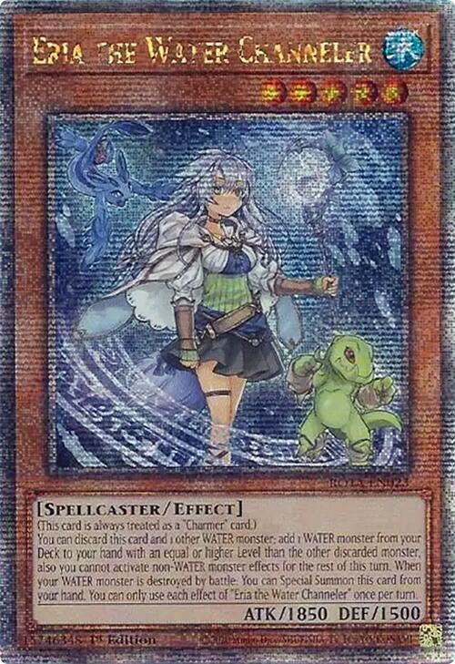 Eria the Water Channeler (Quarter Century Secret Rare) [ROTA-EN023] Quarter Century Secret Rare | Galaxy Games LLC