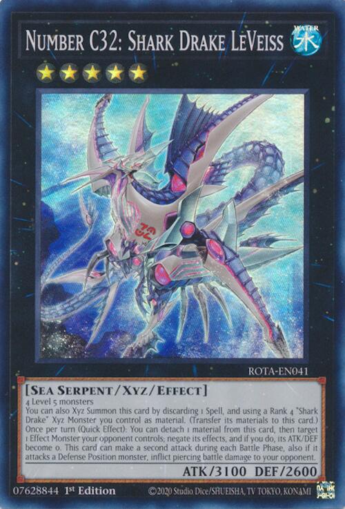 Number C32: Shark Drake LeVeiss [ROTA-EN041] Super Rare | Galaxy Games LLC